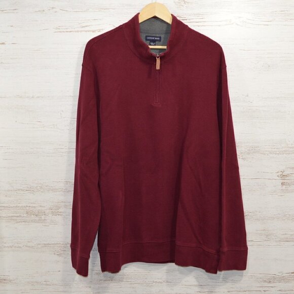 Land's End  Maroon Pullover XXL/T 50-52 - Picture 1 of 4